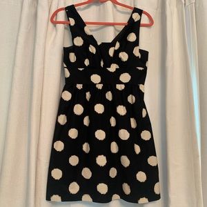 Ann Taylor Loft Polka Dot Dress